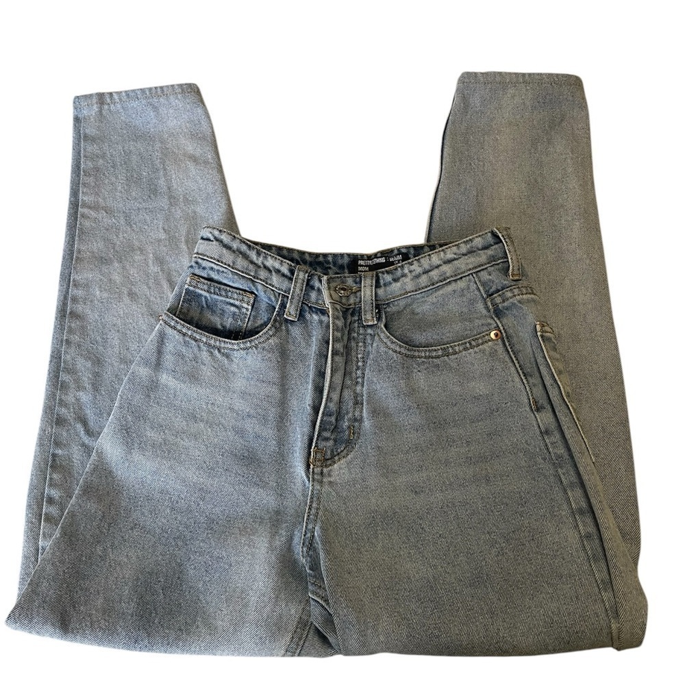 PrettyLittleThing Light Wash Jeans Size 0